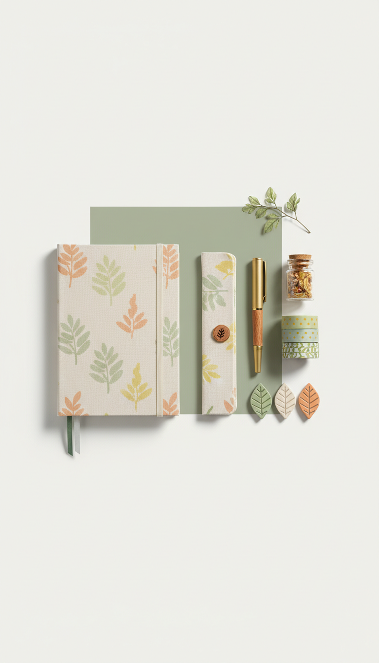 Journaling Kit With Linen Cover