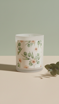 Soy Candle with Botanical Label